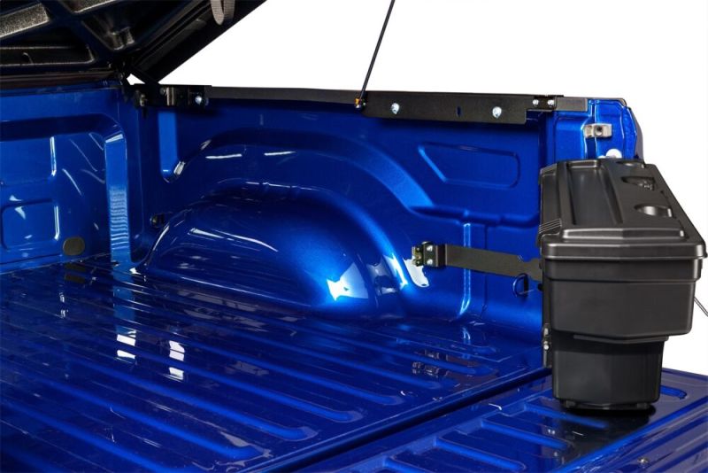 UnderCover Ford F-250/F-350 Passengers Side Swing Case - Black Smooth