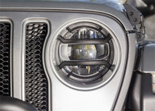 Load image into Gallery viewer, Rugged Ridge Jeep Wrangler JL / Jeep Gladiator JT Black Elite Headlight Guards Black