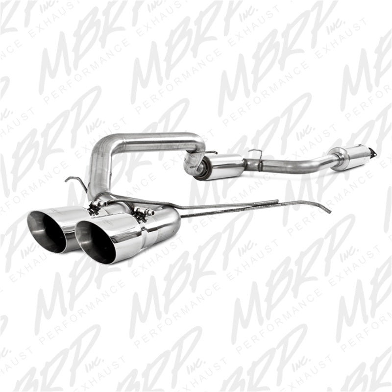 MBRP Ford Focus ST 2.0L EcoBoost Dual Center Outlet T409 3in Cat Back