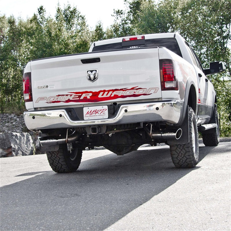 MBRP Ram 2500 6.4L 4in 409 SS Dual Side Split Outlet Cat Back Exhaust