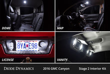 Load image into Gallery viewer, Diode Dynamics 15-22 GMC Canyon Interior LED Kit Cool White Stage 1