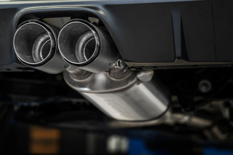 MBRP Toyota Corolla GR 1.6L T304 SS 3in Cat-Back Dual Center Rear w/ Carbon Fiber Tips