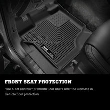 Load image into Gallery viewer, Husky Liners 15-23 Ford F-150 Super Cab X-Act Contour Black 2nd Seat Floor Liners