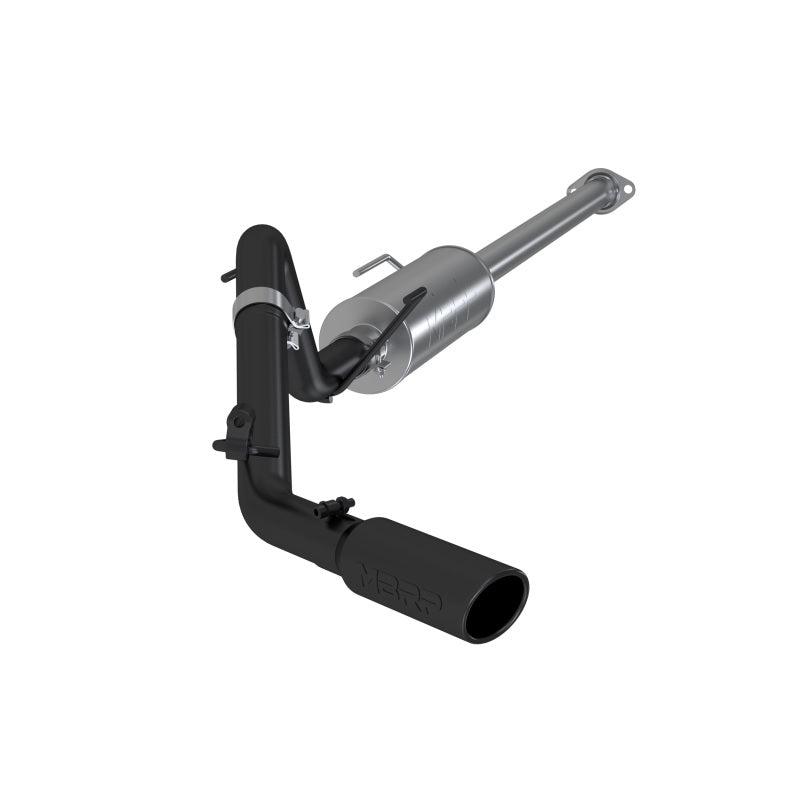 MBRP Toyota Tacoma 4.0L EC/CC Cat-Back Single Exit AL - Black