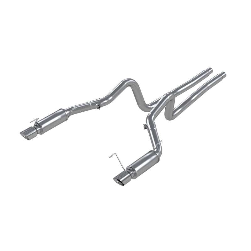 MBRP Ford Mustang GT 4.6L Dual Split Rear Race Version AL/ 3in Cat Back Exhaust System
