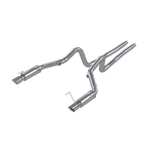Load image into Gallery viewer, MBRP Ford Mustang GT 4.6L Dual Split Rear Race Version AL/ 3in Cat Back Exhaust System