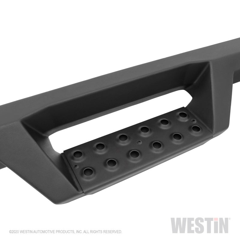 Westin Chevy Silverado 1500 Crew Cab 2004-2013 HDX Drop Nerf Step Bars - Textured Black
