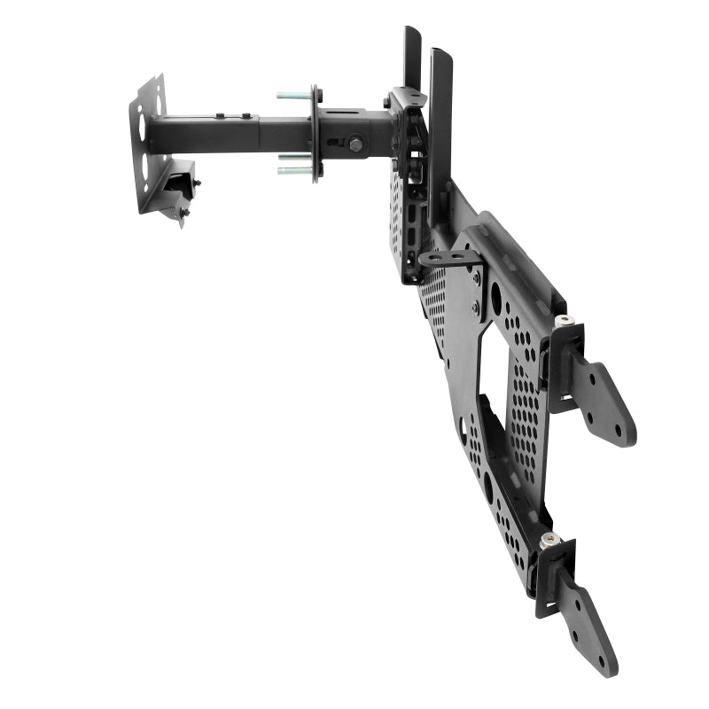 Go Rhino Jeep Wrangler JL/JLU Body Mount Spare Tire Carrier - Tex. Blk