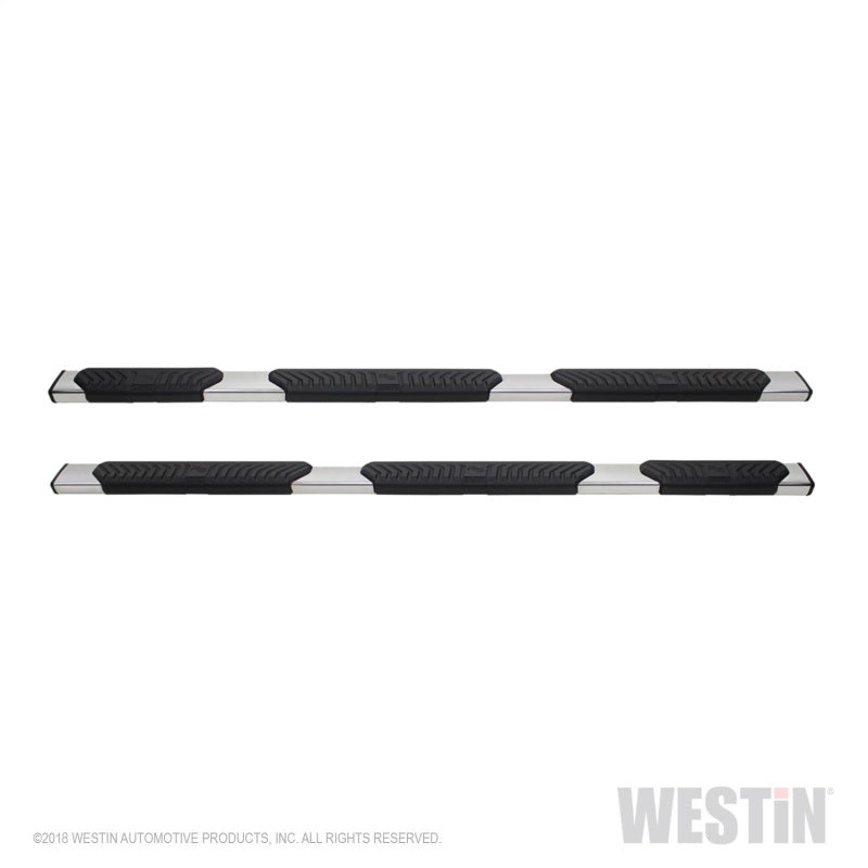 Westin Chevrolet Silverado/Sierra 1500 Crew Cab (5.5ft) R5 Modular Nerf Step Bars - SS