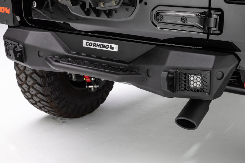 Go Rhino Jeep Wrangler JL/JLU Rockline Rear Stubby Bumper