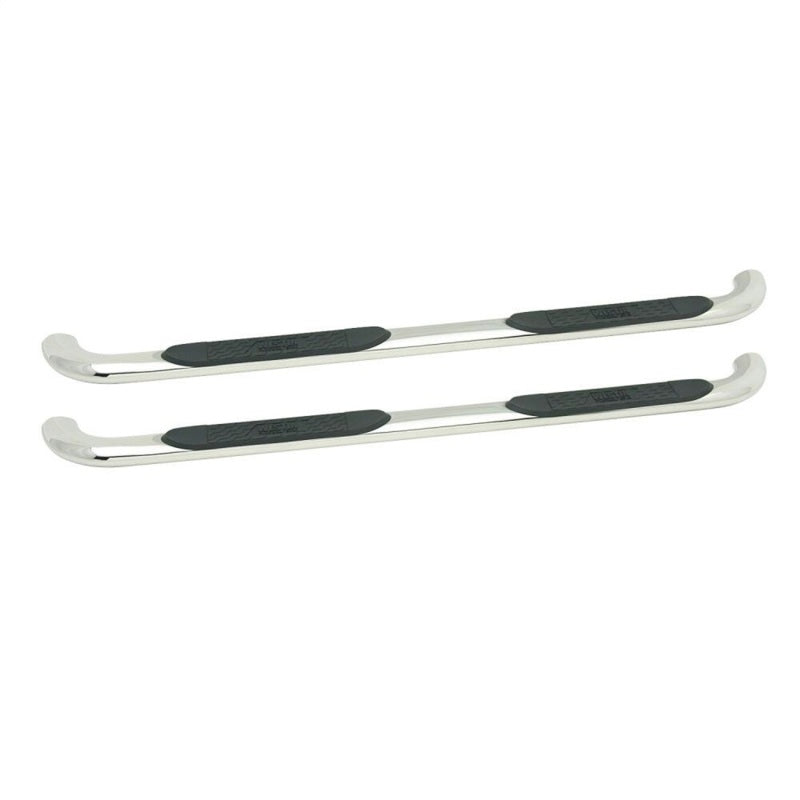 Westin 19+ Chevrolet Silverado 1500 DC Platinum 4 Oval Nerf Step Bars - SS