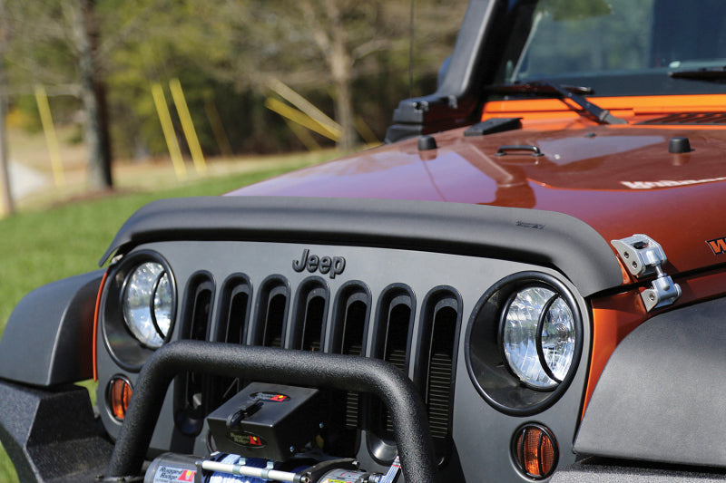 Rugged Ridge Bug Deflector Matte Black Jeep Wrangler