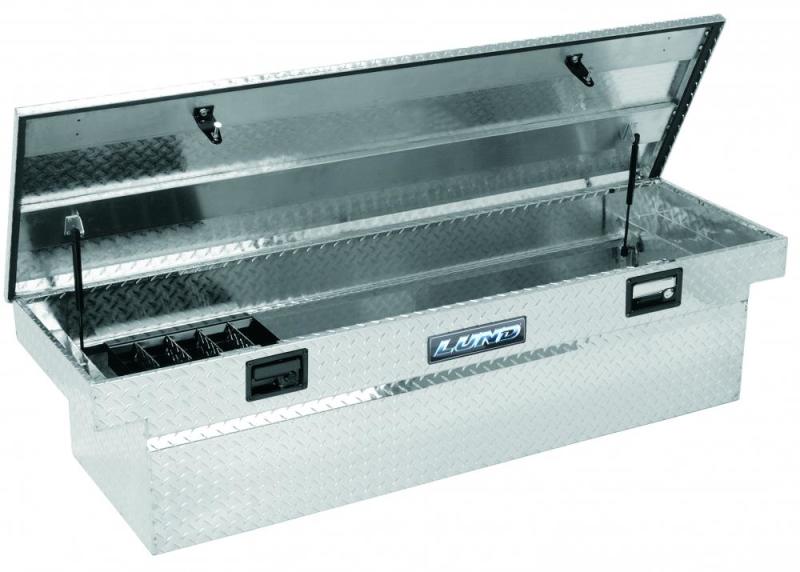 Lund Chevy CK Ultima Single Lid Crossover Tool Box - Brite