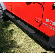 Load image into Gallery viewer, Rugged Ridge 4 1/4-In Oval Side Step Black Jeep Wrangler Unlimited JK