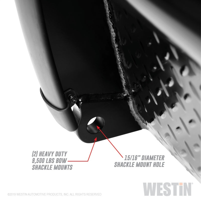 Westin 11+ Chevrolet Silverado 2500/3500 HDX Bandit Front Bumper - Blk