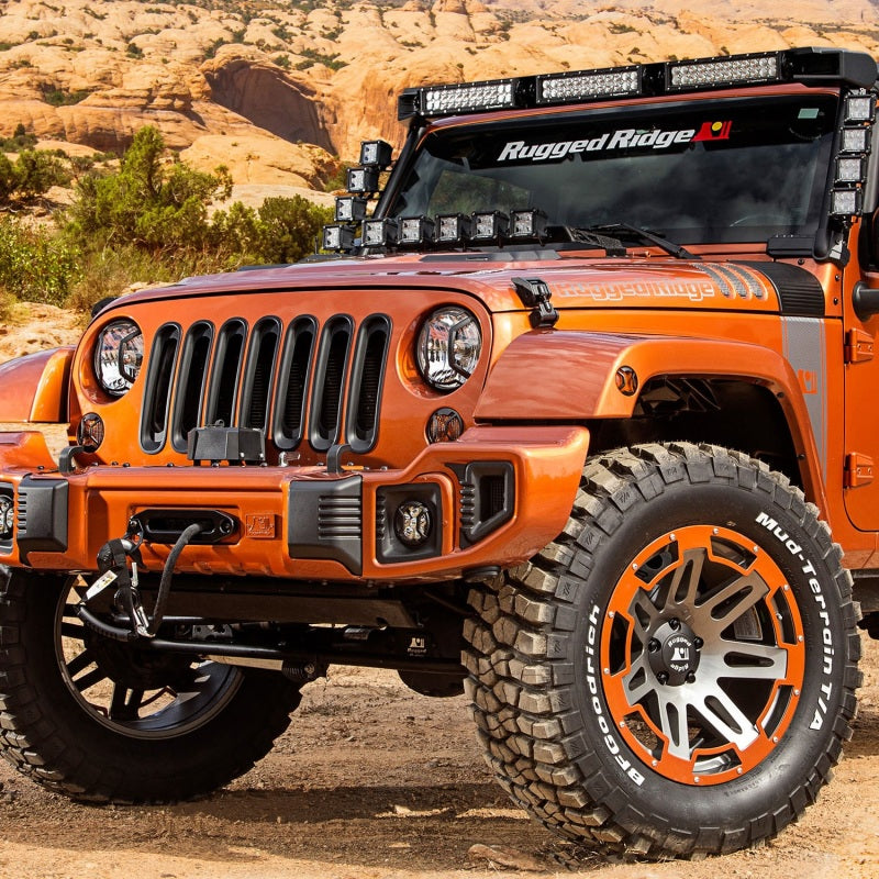 Rugged Ridge Jeep Wrangler JK/JKU Turn Signal Elite Euro Guard Kit