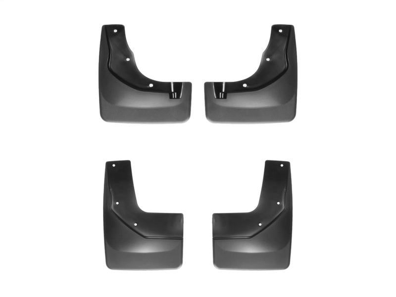 WeatherTech Ford Escape No Drill Mudflaps - Black