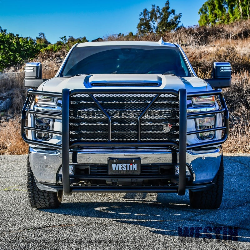 Westin Chevrolet Silverado 2500/3500 HDX Grille Guard - Black