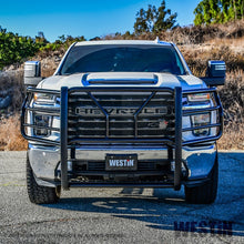 Load image into Gallery viewer, Westin Chevrolet Silverado 2500/3500 HDX Grille Guard - Black