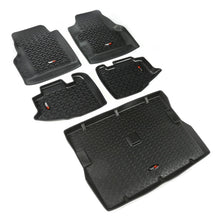 Load image into Gallery viewer, Rugged Ridge Floor Liner Front/Rear/Cargo Black Jeep Wrangler TJ