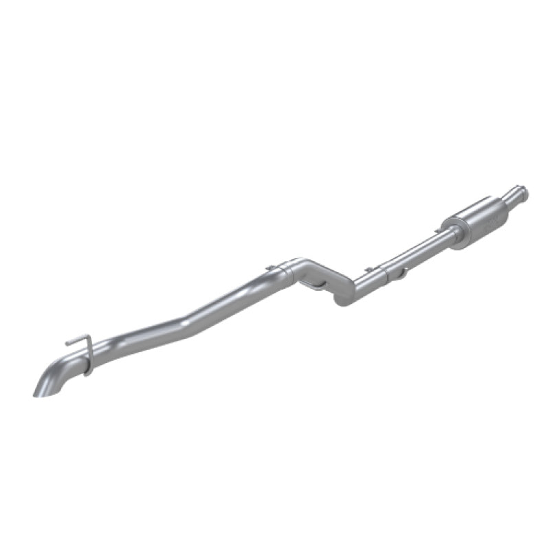 MBRP Jeep Gladiator 2.5in Single Rear Exit Cat Back Exhaust - T304 SS (Off-Road)