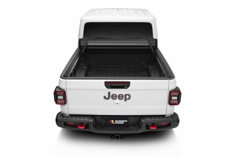 Rugged Ridge Armis Hard Rolling Bed Cover Gladiator JT