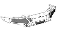 Load image into Gallery viewer, Go Rhino Ram 1500 (Excl. Rebel/Warlock/TRX) Element FR Bumper w/Fixed Lgt Bar Mount - Tex. Blk