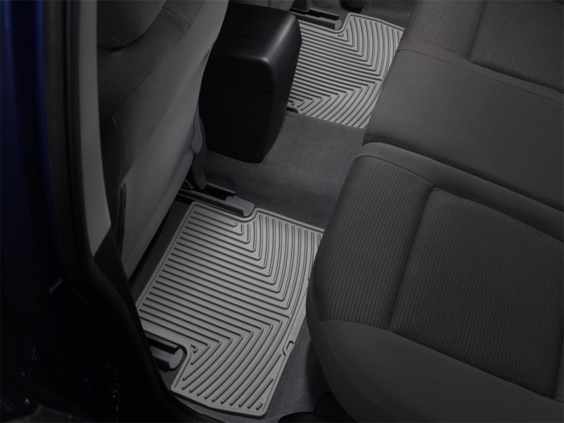 WeatherTech GMC Rally Van Rear Rubber Mats - Grey