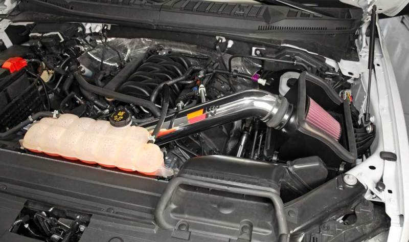 K&N Ford F150 5.0L V8 F/I High Flow Performance Intake Kit