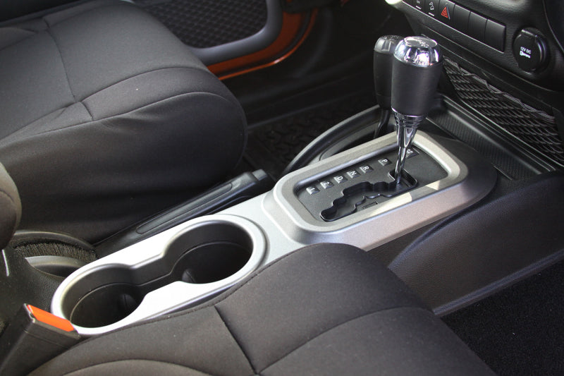 Rugged Ridge Jeep Wrangler JK w/ Automatic Transmission Charcoal Center Cup Console