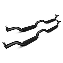 Load image into Gallery viewer, Rampage Jeep Wrangler(JK) Unlimited Side Bar Drop Step Slimline - Black