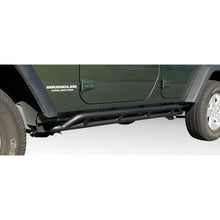Load image into Gallery viewer, Rugged Ridge RRC Rocker Guards Black 4-Door Jeep Wrangler