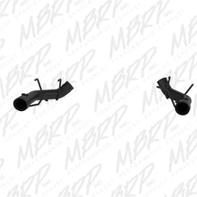 Load image into Gallery viewer, MBRP Ford Mustang GT 3in Dual Axle Back Muffler Delete - Black