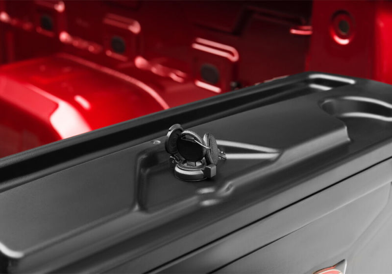 UnderCover Toyota HiLux Passengers Side Swing Case - Black Smooth