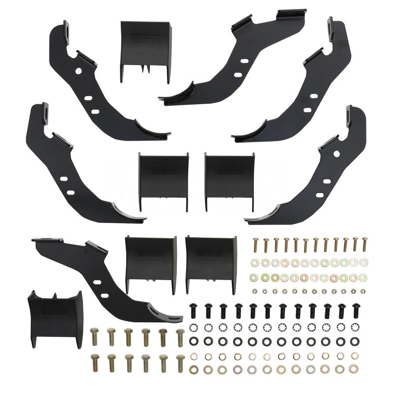 Westin Ford Bronco (4-Door) PRO TRAXX 5 Oval Nerf Step Bars - Textured Black
