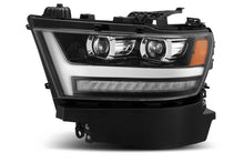Load image into Gallery viewer, AlphaRex 19+ Ram 1500HD PRO-Series Proj Headlights Plnk Style Jet Blk w/Activ Light/Seq Signal/DRL