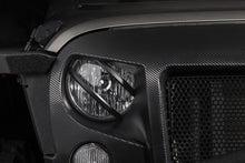 Load image into Gallery viewer, Rugged Ridge Jeep Wrangler JK Black Elite Pivotal Headlight Euro Guard
