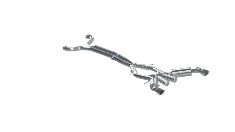 MBRP Chevrolet Camaro SS 6 Speed 3in Dual Cat Back w/ 4.5in OD Tips - 409 (Non NPP Models)