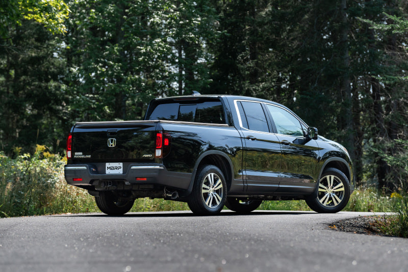 MBRP Honda Ridgeline 3.6L T304 Stainless Steel 2.5in Cat-Back - Single Side