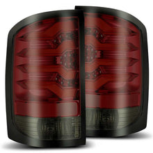 Load image into Gallery viewer, AlphaRex 14-19 GMC Sierra 1500 PRO-Series LED Tail Lights Red Smoke