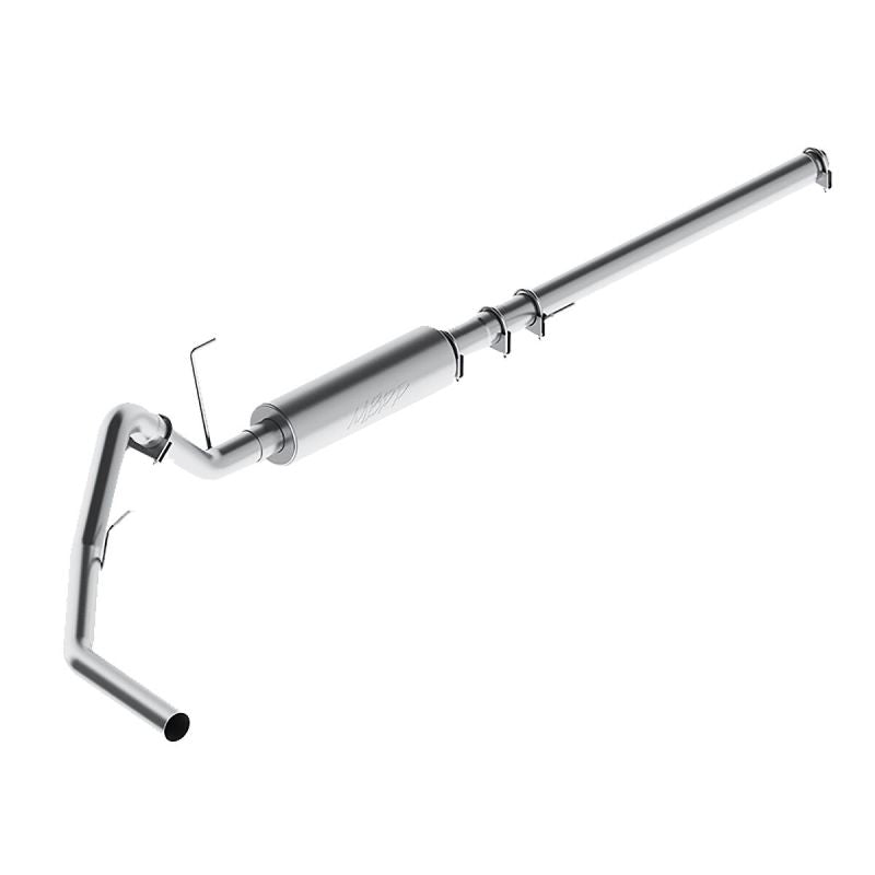 MBRP Ford F150 EC/CC-SB 3in Cat Back Single Side AL P Series Exhaust