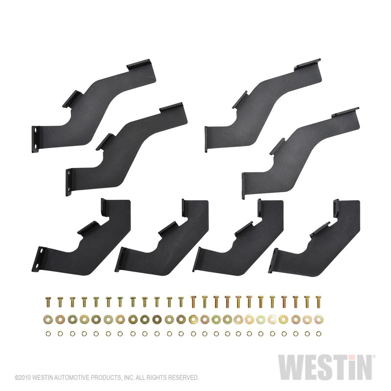 Westin 19+ Ford Ranger SuperCrew HDX Drop Nerf Step Bars - Textured Black