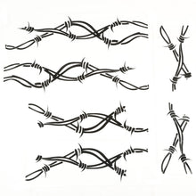 Load image into Gallery viewer, Rugged Ridge Side Decals Pair Barbed Wire Jeep Wrangler