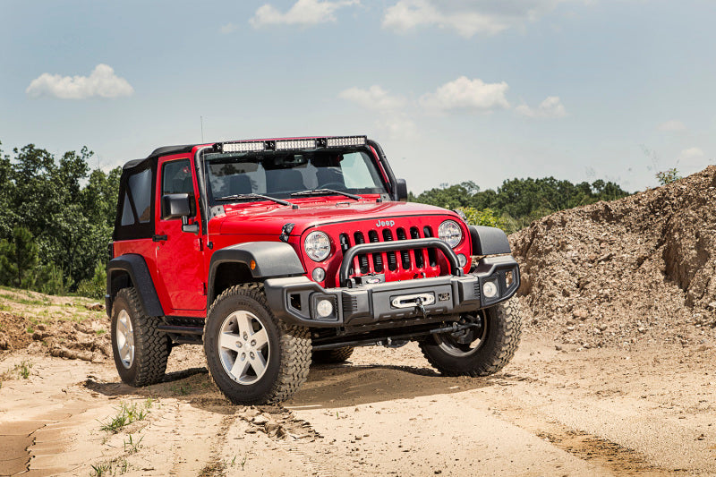 Rugged Ridge Overrider Satin Black Jeep Wrangler