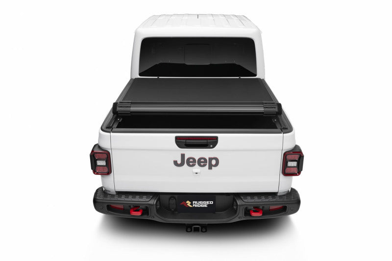 Rugged Ridge Armis Hard Rolling Bed Cover Gladiator JT