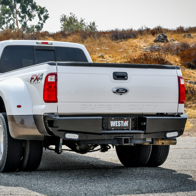 Westin 11+ Ford F-250/350 HDX Bandit Rear Bumper - Black