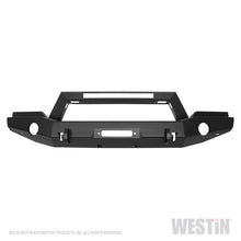 Load image into Gallery viewer, Westin 07+ Jeep Wrangler JK WJ2 Full Width Front Bumper w/LED Light - Tex. Blk