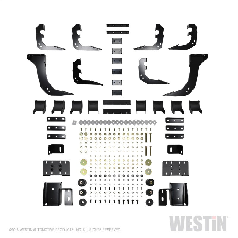 Westin Ram 1500 w/ Crew Cab and 5.5ft Bed R5 Nerf Step Bars - SS (Excl. Ram 1500 Classic)