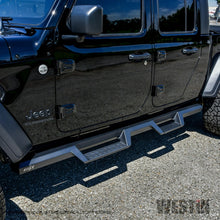 Load image into Gallery viewer, Westin Jeep Gladiator HDX Drop Nerf Step Bars - Textured Black