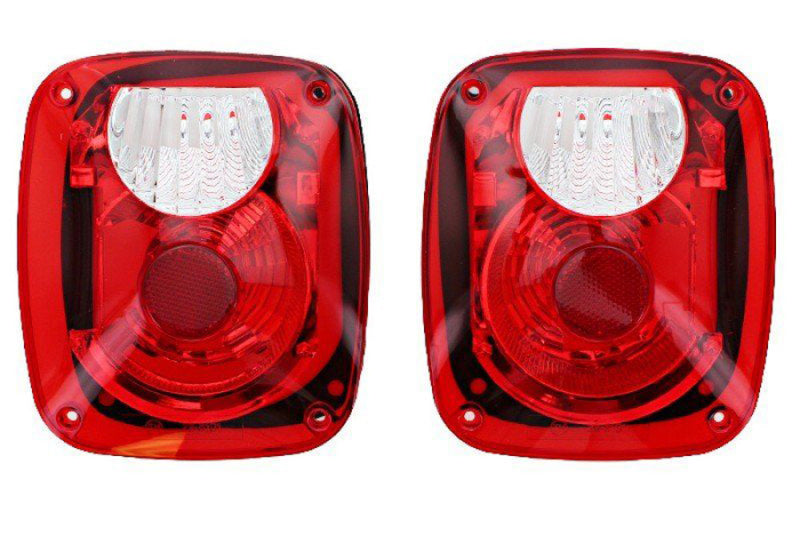 Rampage Jeep CJ5 Taillight Conversion Kit - Brite
